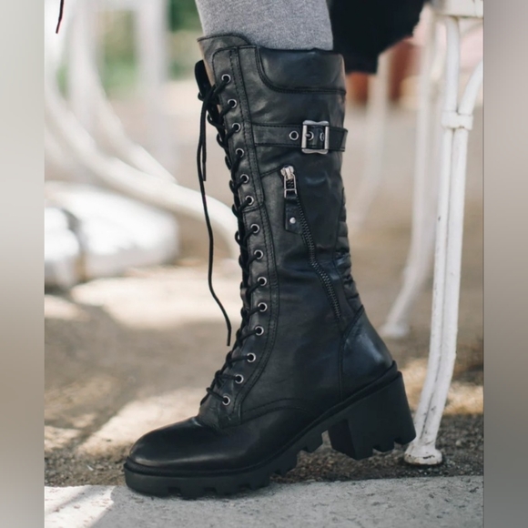 VINTAGE FOUNDRY CO. VALENCIA LEATHER BOOT NIB 7.5 - Picture 3 of 5